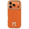 Etui Karl Lagerfeld IML K Head Logo      MagSafe do iPhone 17 Pro pomarańczowy